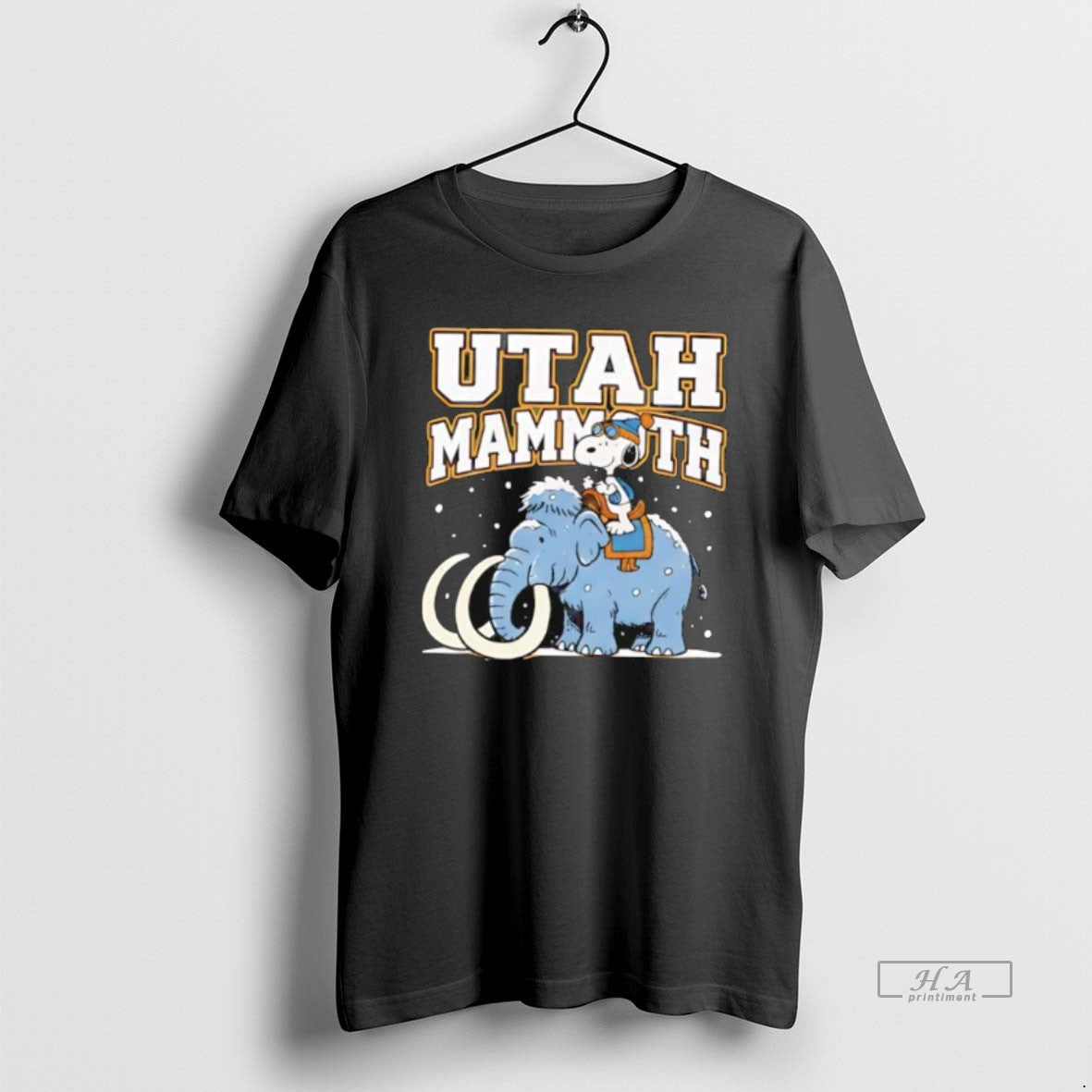 Official Utah Mammoth Snoopy Peanuts 2026