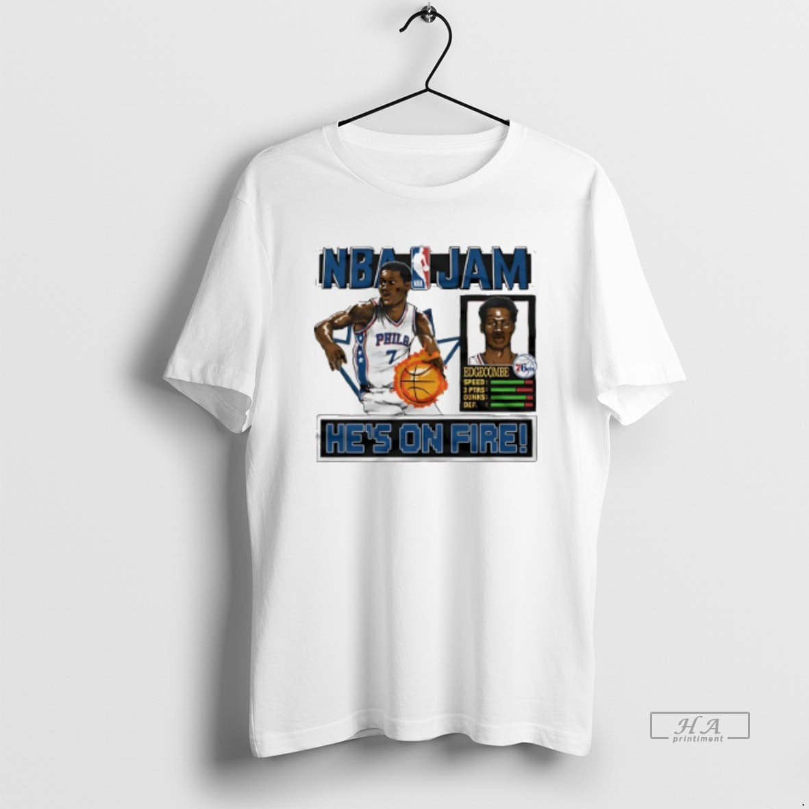 Official Vj Edgecombe Boomshakalaka Philadelphia 76ers Nba Jam