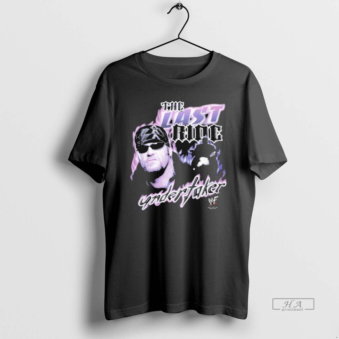 Official Vintage The Last Ride Undertaker