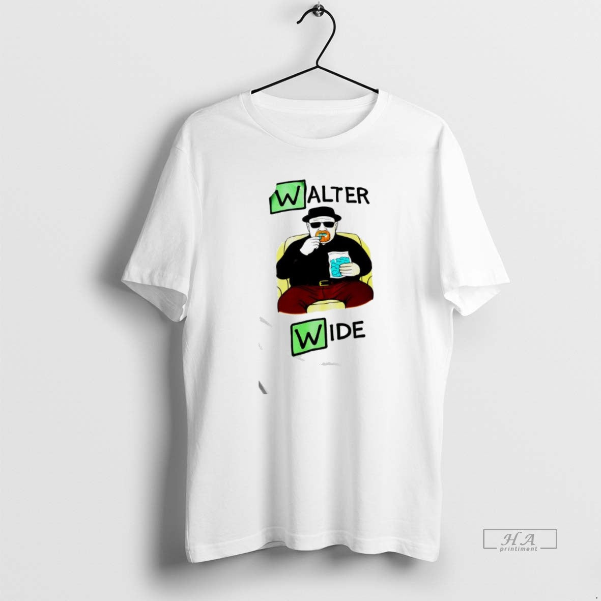 Official Walter Wide Breaking Bad Graphic