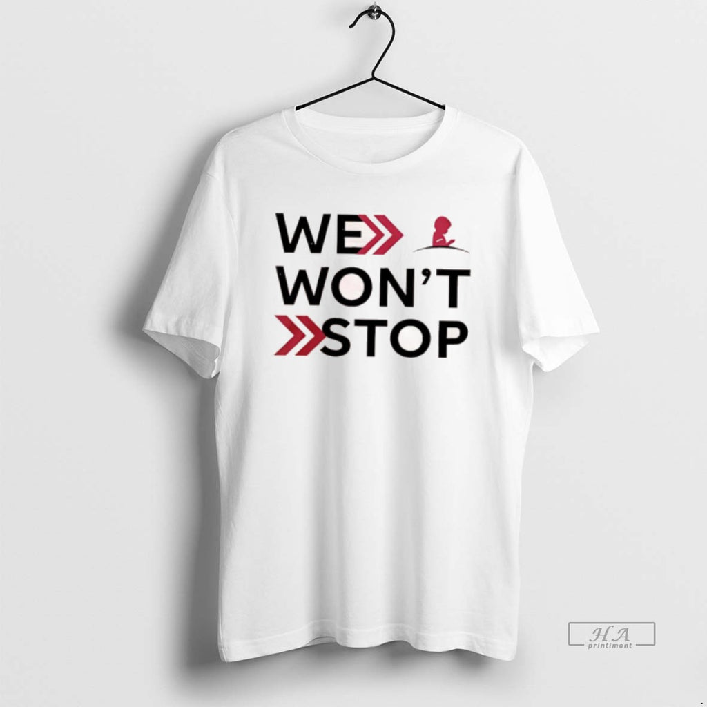 Official We Wont Stop Hoops 2025 Child