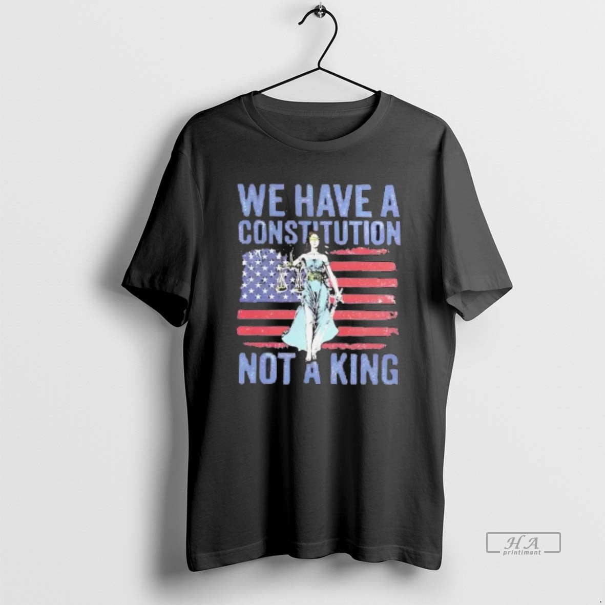 Official We Have A Constitution Not A King Us Flag