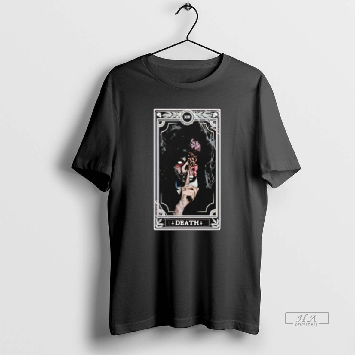 Official Wednesday Addams Death Tarot Card Xiii
