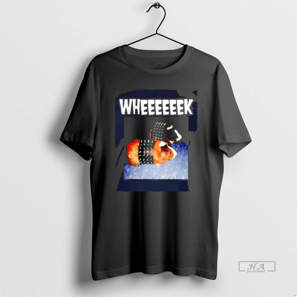 Official Wheeeeeek Hamsters Wearing A Studded Belt