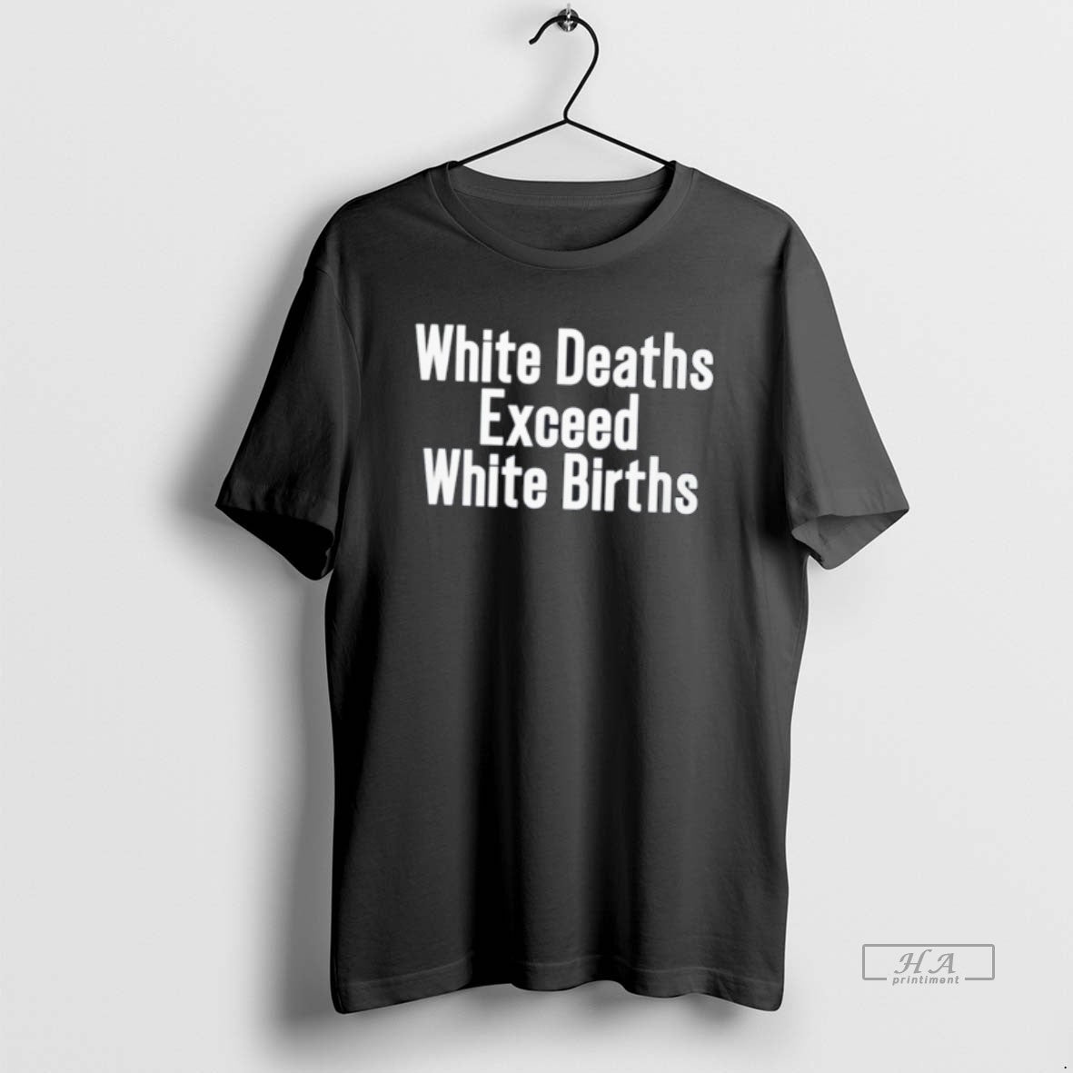 Official White Deaths Exceed White Births Tee