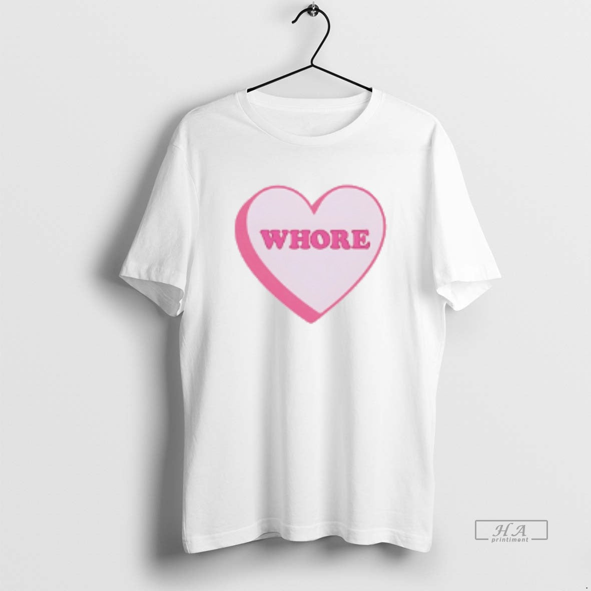 Official Whore Heart Pink