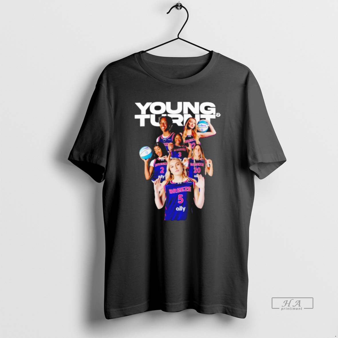 Official Young And Turnt Breeze Basketball Unrivaled Sgg Hoops Paige Bueckers