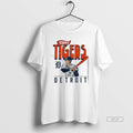 Official Ileldkrw Topps Tigers Detroit Batter Old English D Graphic