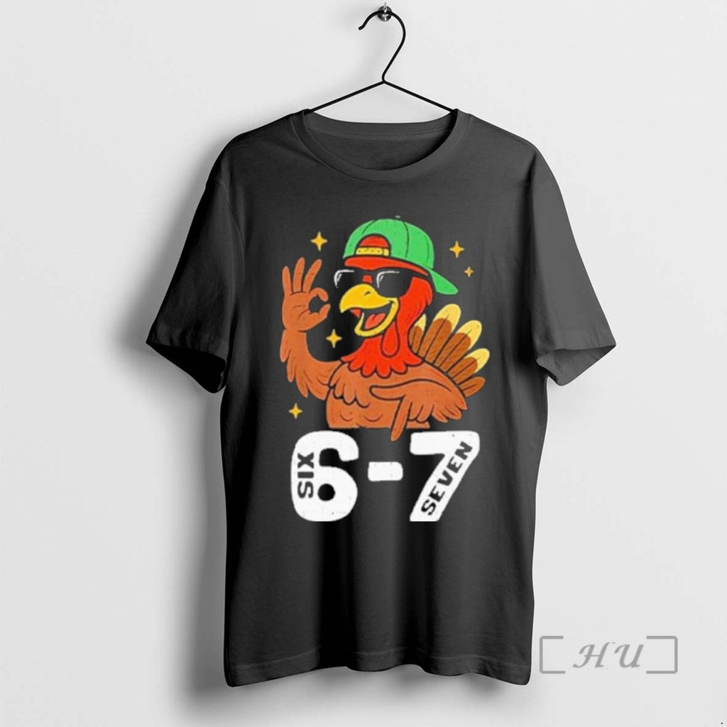 Officials 6 7 Six Seven Turkey Gen Z Alpha Meme T Shirt Sweater