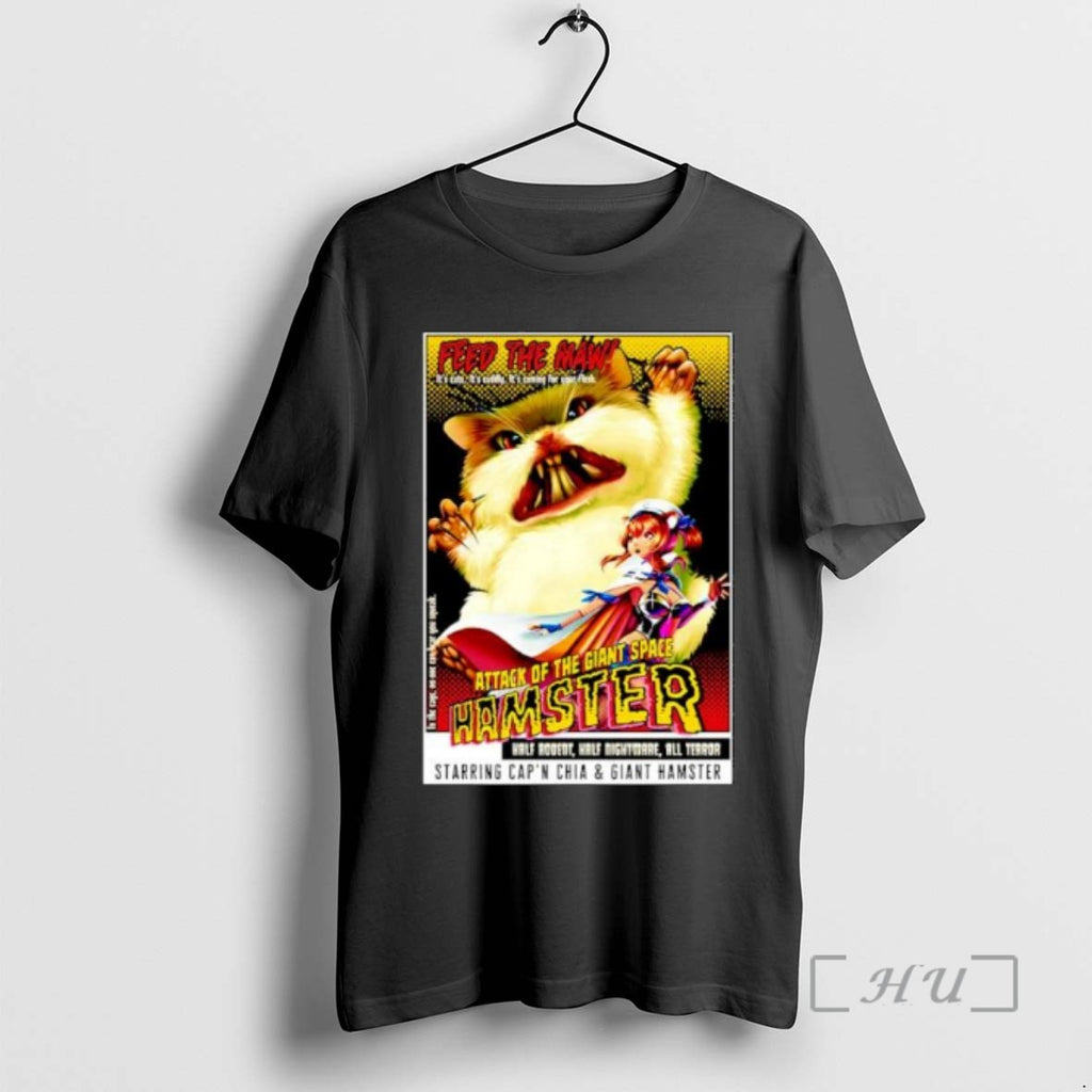 Officials Attack Of The Giant Space Hamster Ornaments Tee Shirt Sweater