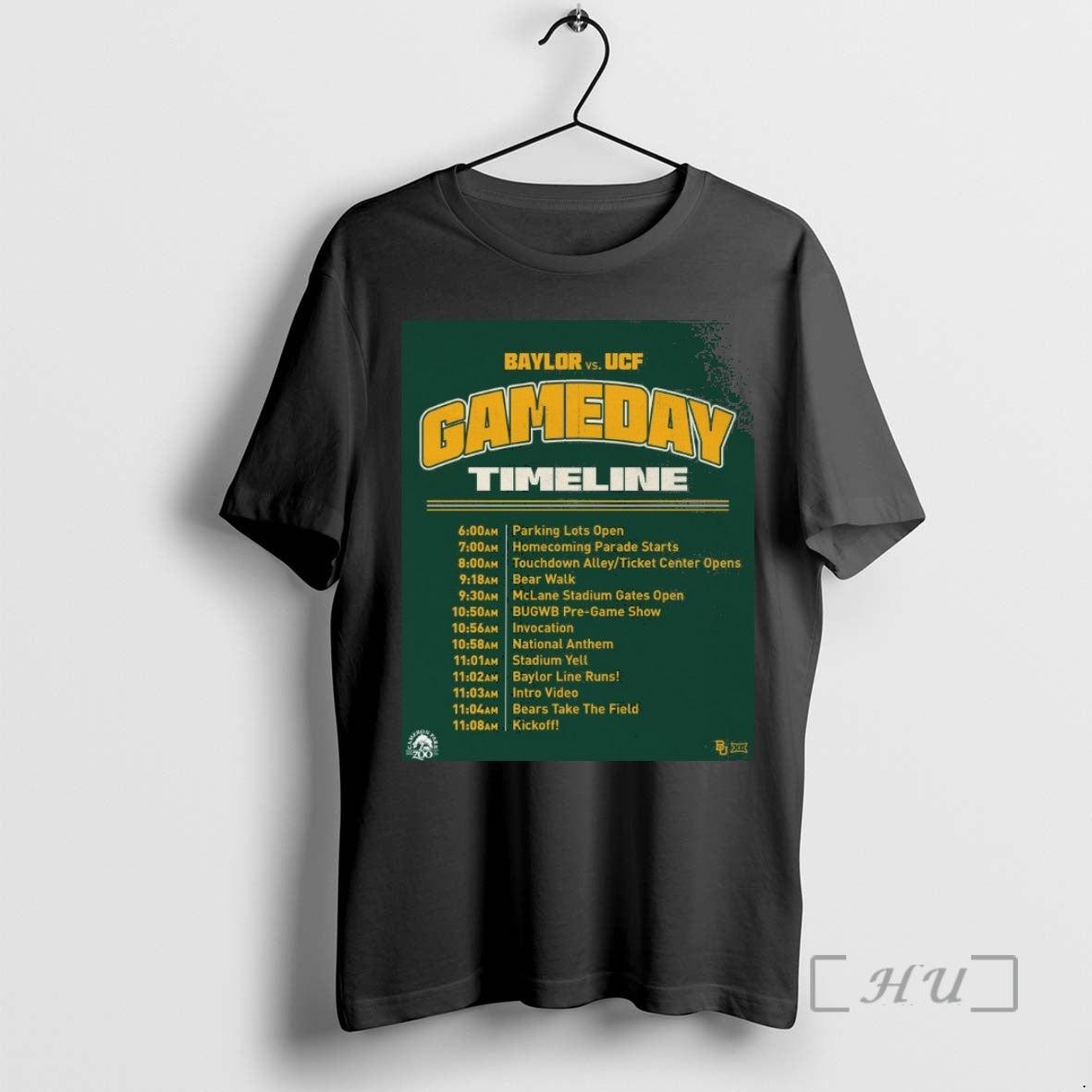 Officials Baylor Bears Vs Ucf Knights Gameday Timeline 2025 T Shirt Sweater