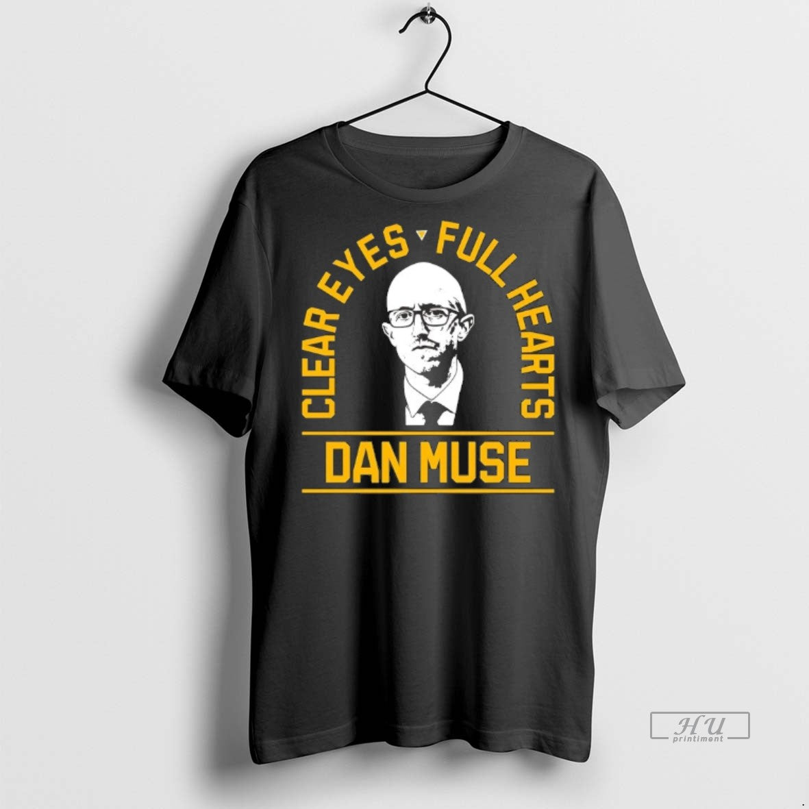 Officials Dan Muse Clear Eyes Full Hearts Pittsburgh Penguins Tee Shirt Sweater