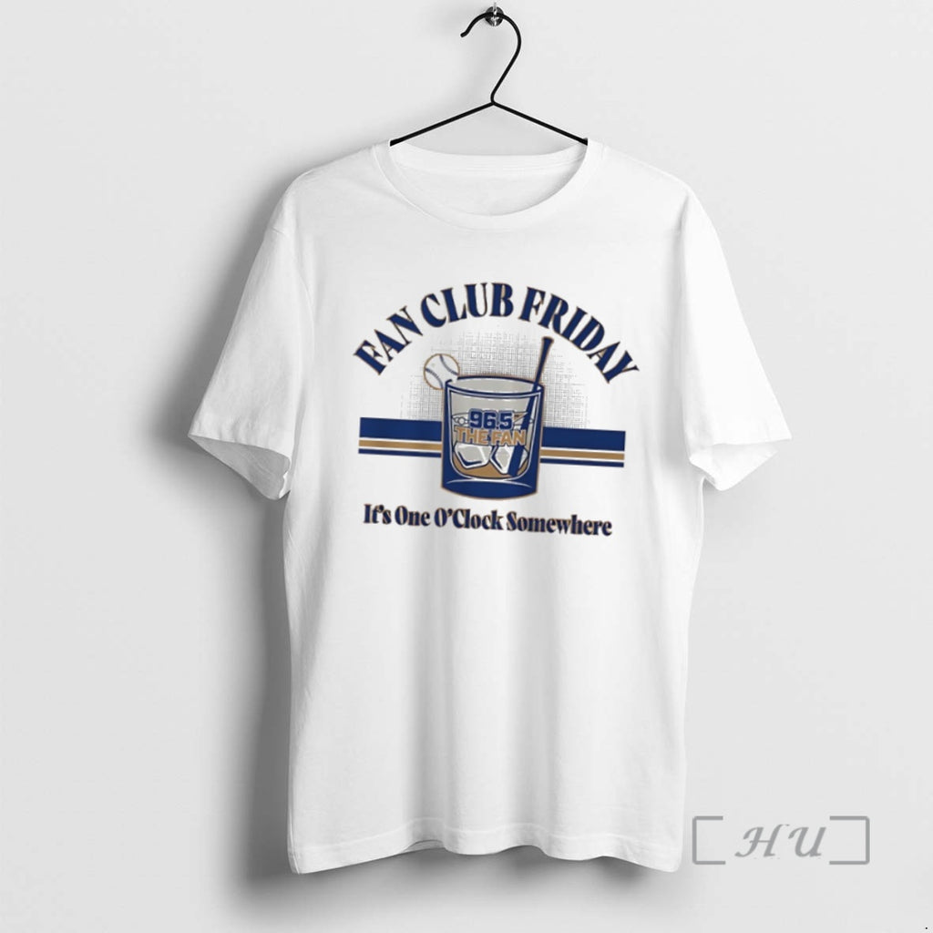 Officials Fan Club Friday Its One Oclock Somewhere 96 T Shirt Sweater