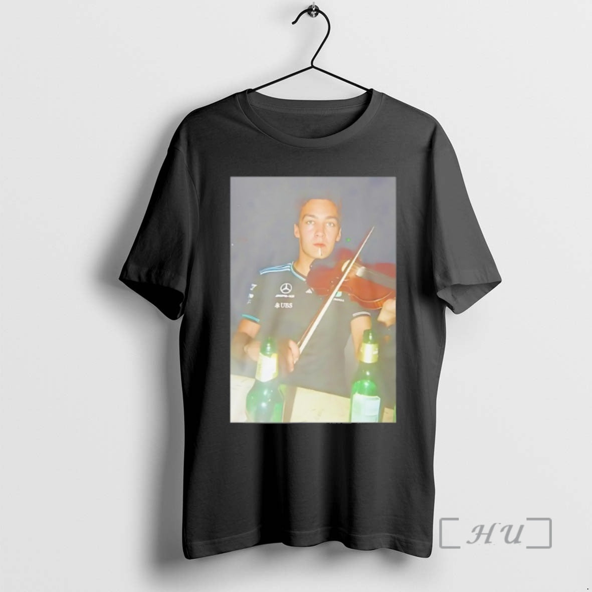 Officials George Russell Music Smoking Photo T Shirt Sweater