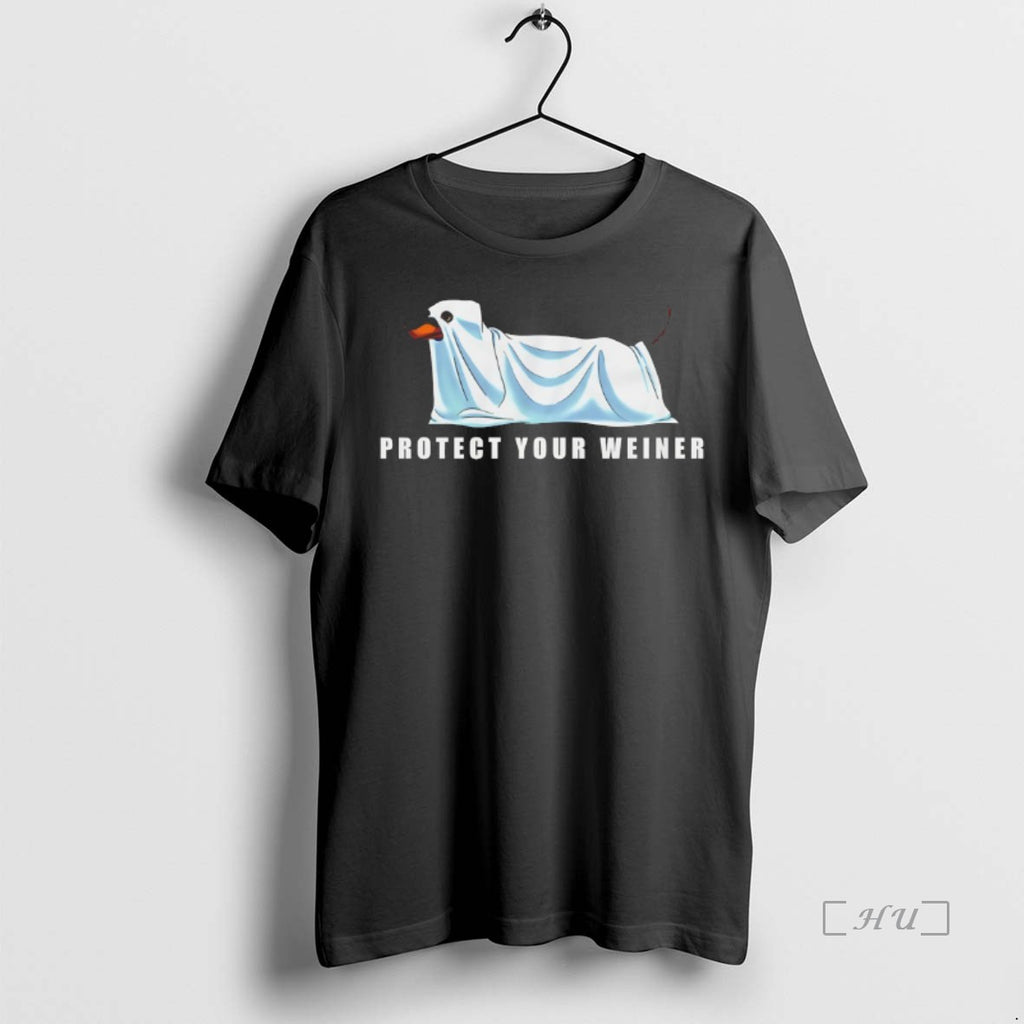 Officials Ghost Dog Protect Your Weiner Halloween T Shirt Sweater