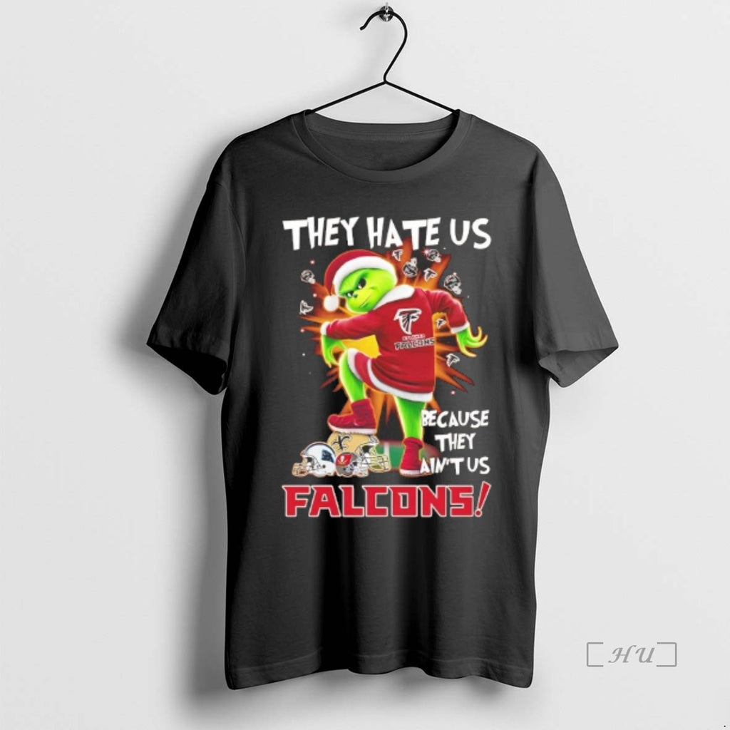 Officials Grinch Atlanta Falcons They Hates Us Because They Aint Us T Shirt Sweater