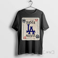 Officials Hasta La Muerte Dodgers 57 Card Tee Shirt Sweater