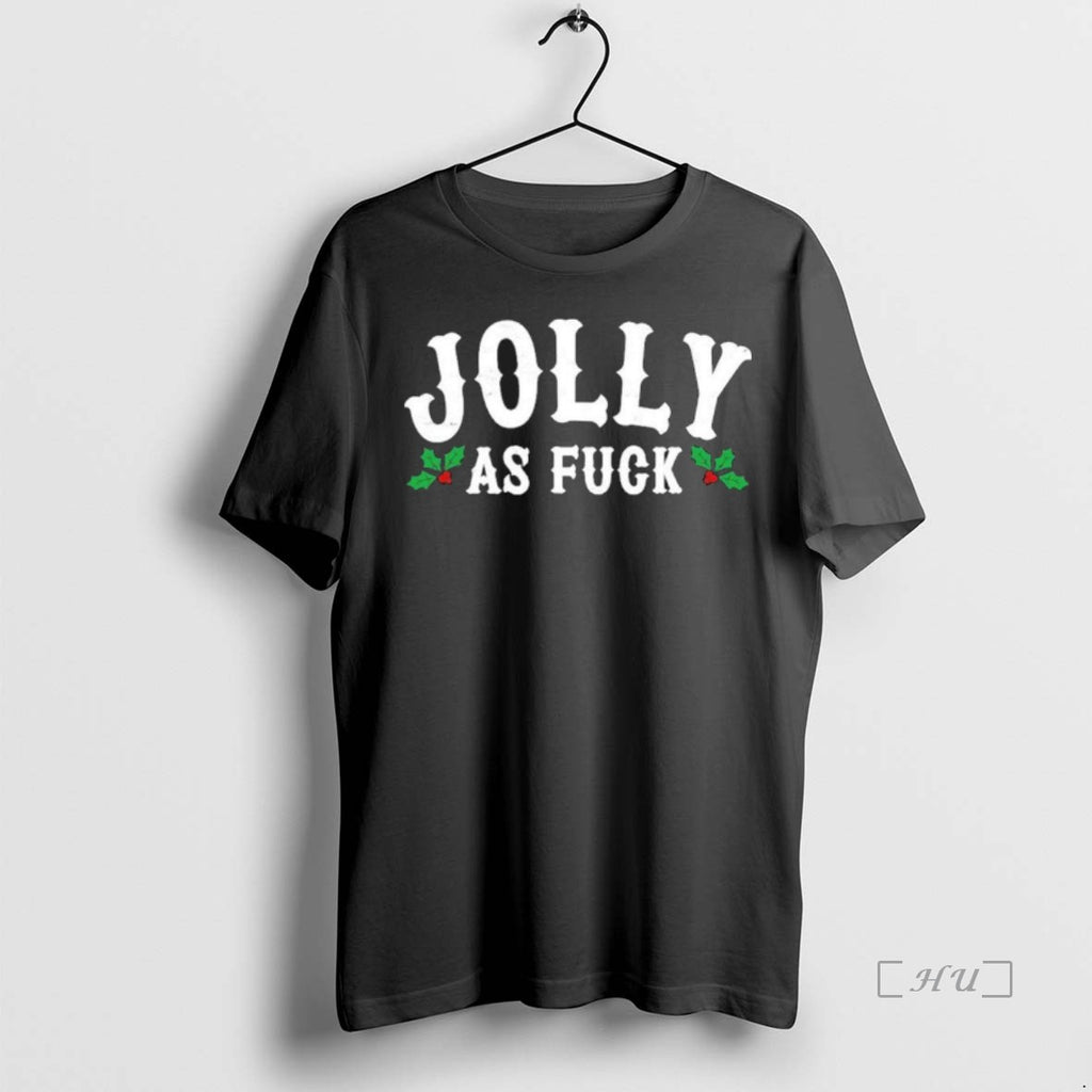 Officials Jolly As Fuck Funny X Mas Christmas T Shirt Sweater