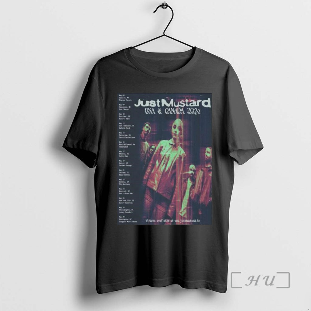 Officials Just Mustard American And Canada Tour 2026 Long Sleve T Shirt Sweater