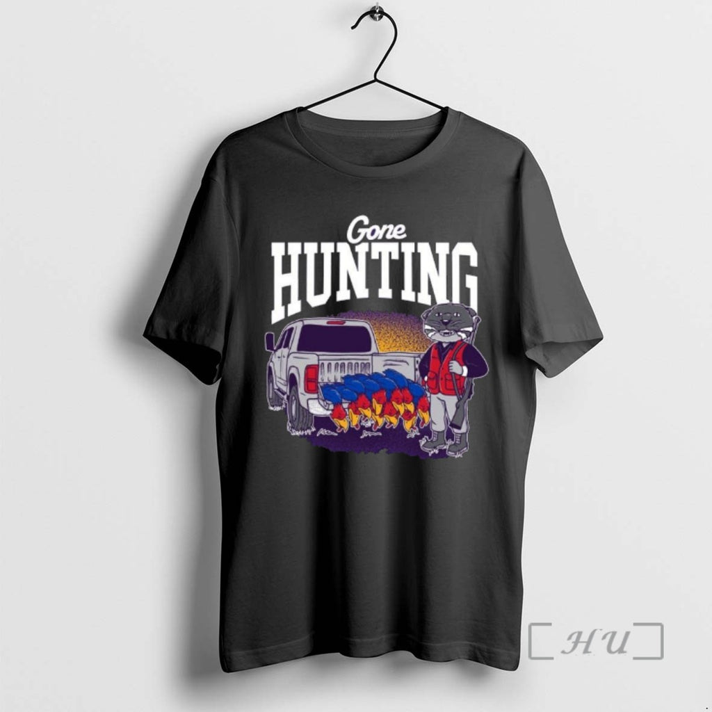 Officials K State Wildcats Gone Hunting Ku T Shirt Sweater