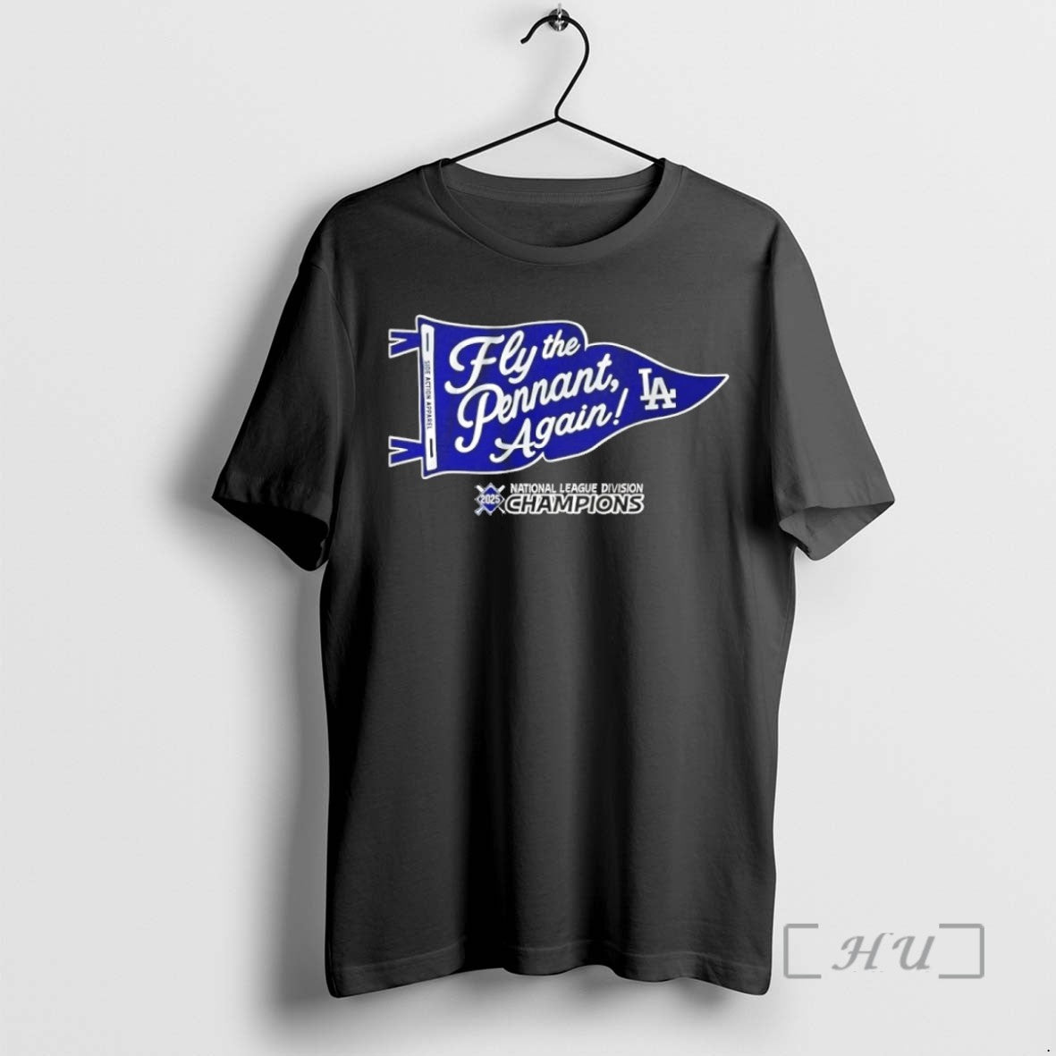 Officials Los Angeles Dodgers Division Champions Fly The Pennat Again 2025 T Shirt Sweater