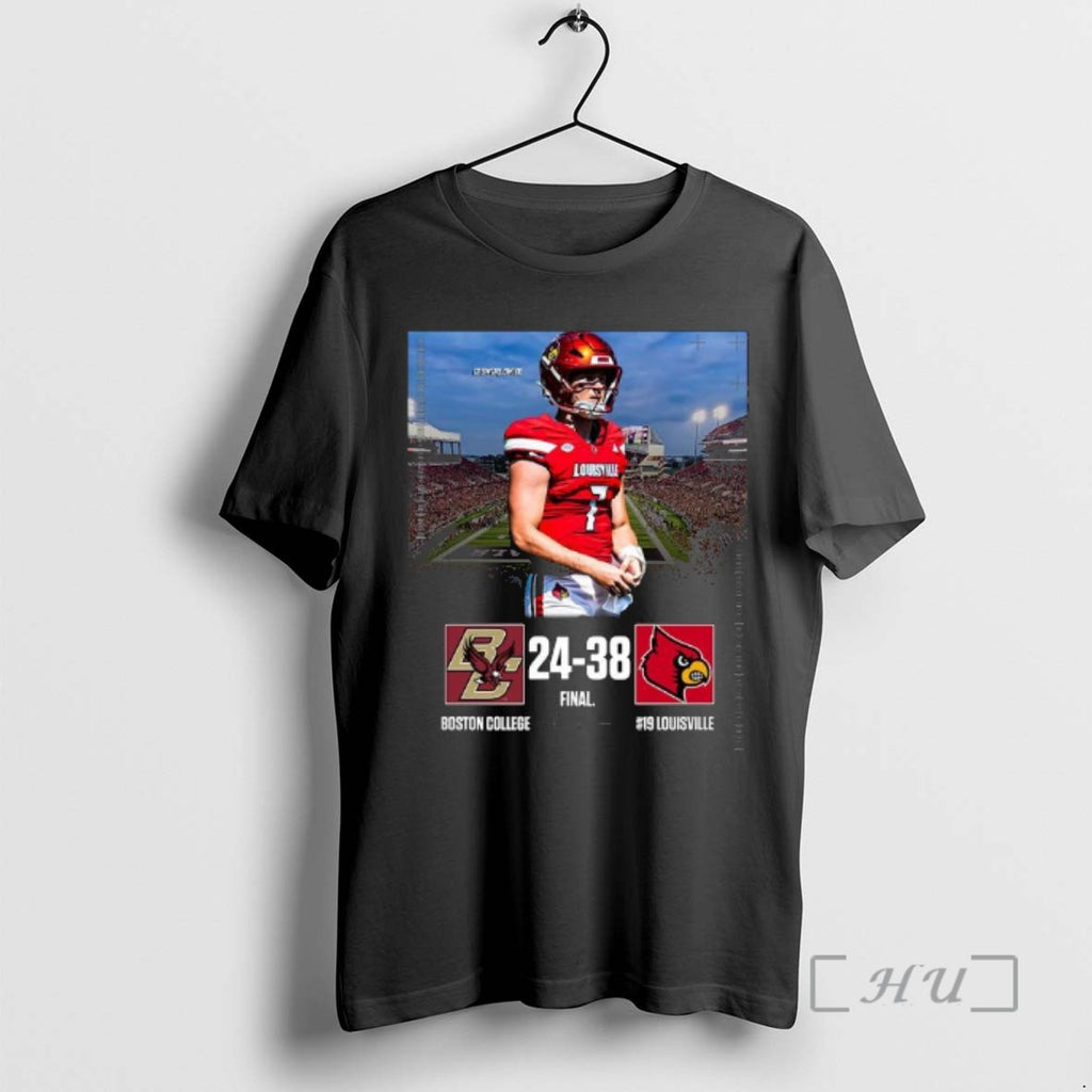 Officials Louisville Cardinals Wins 38 24 Boston College 2025 Gameday Football T Shirt Sweater