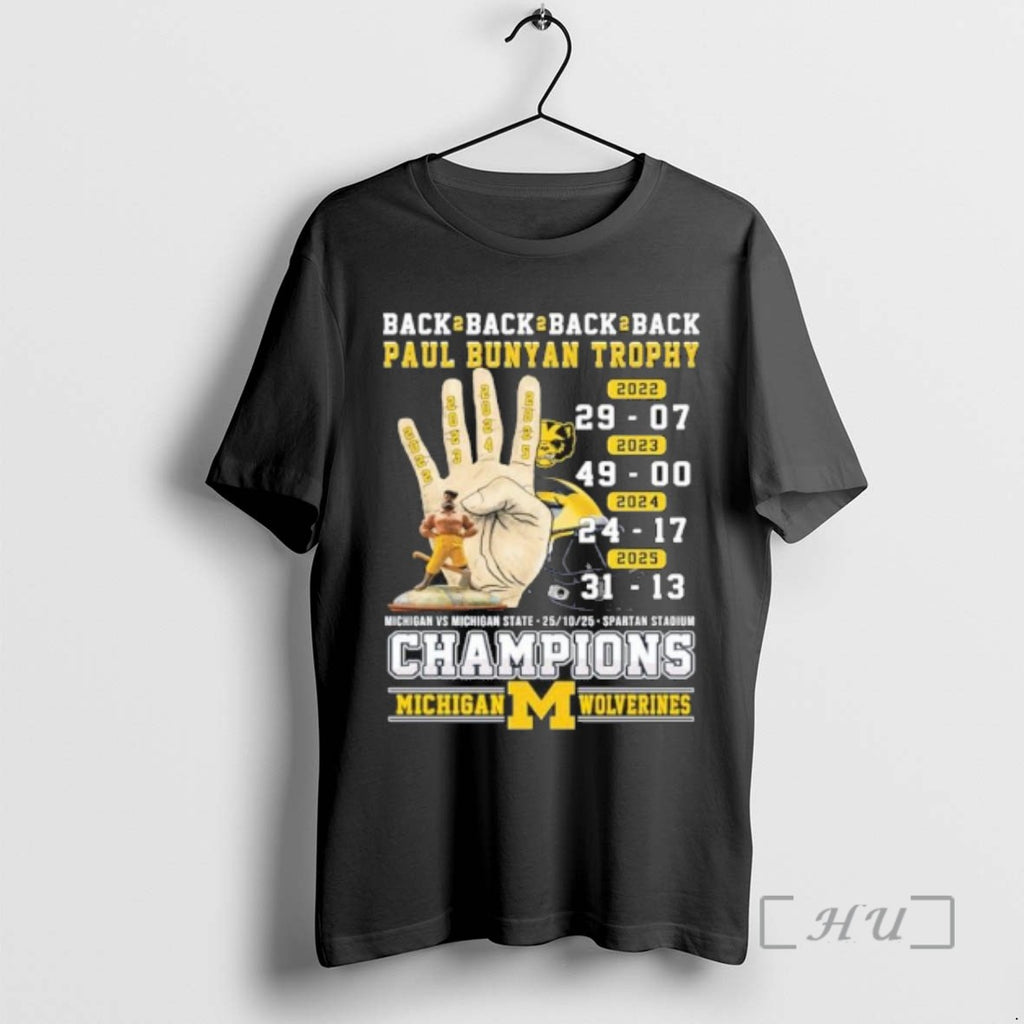 Officials Michigan B2b2b2b Paul Champs T Shirt Sweater