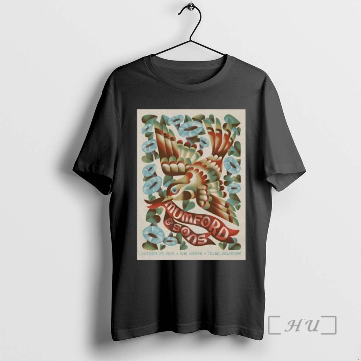 Officials Mumford And Sons October 25 2025 Tulsa Ok Long Sleve Tee Shirt Sweater