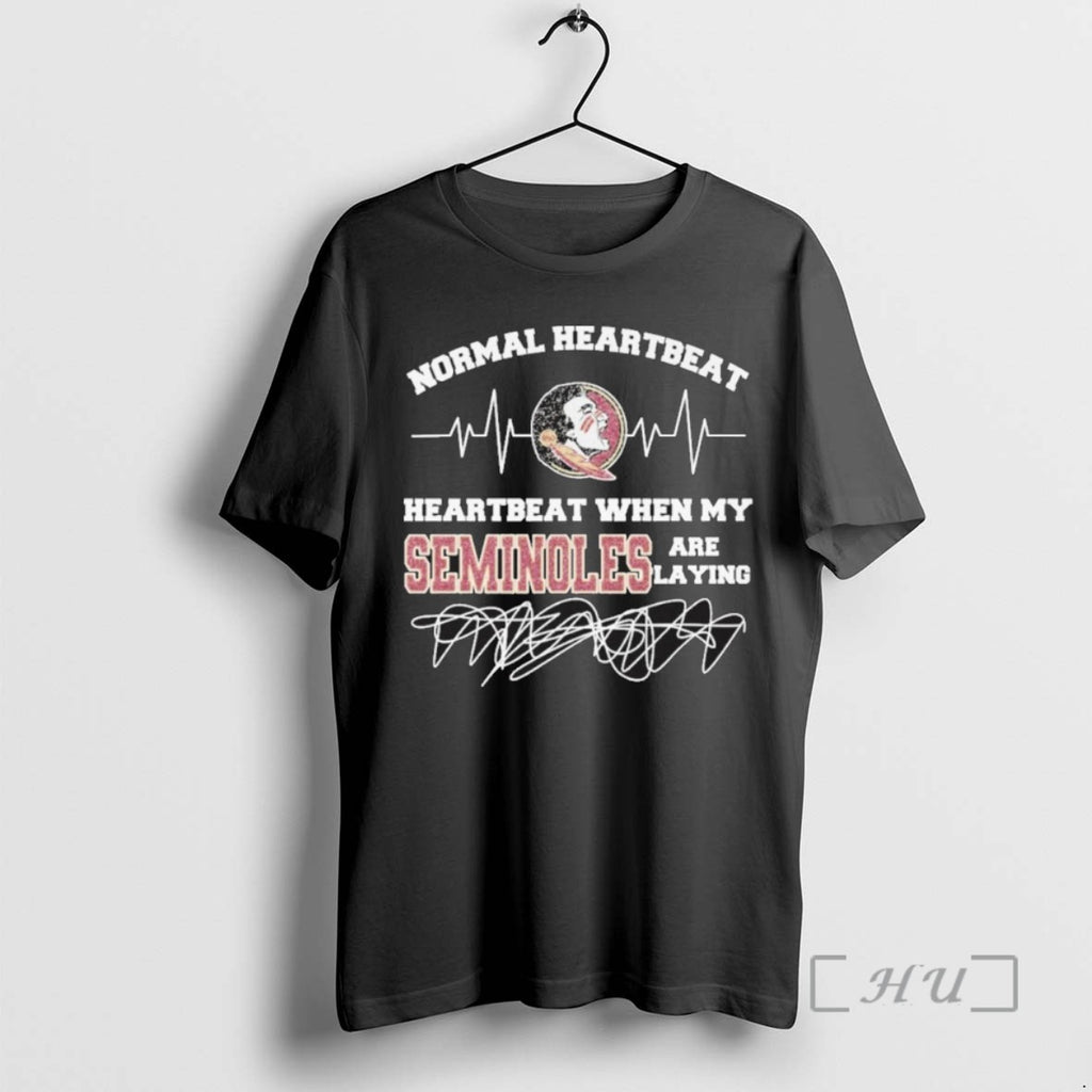 Officials Normal Heartbeat When My Seminoles Are Playing Tee Shirt Sweater