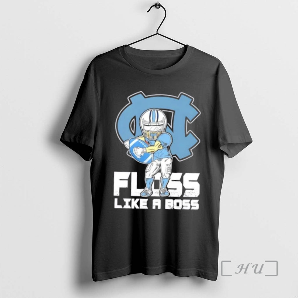 Officials North Carolina Tar Heels Football Floss Like A Boss T Shirt Sweater