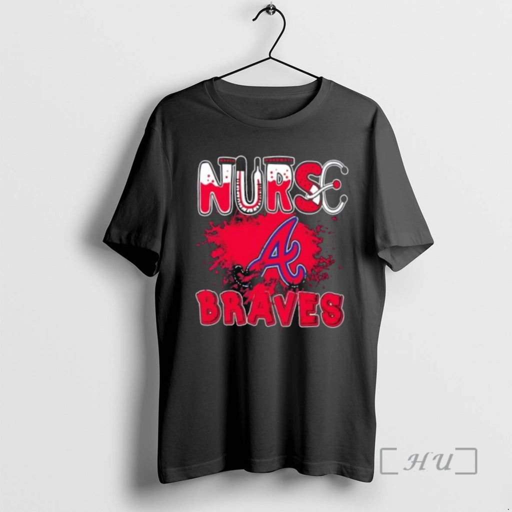 Officials Nurse X Atlanta Braves Baseball T Shirt Sweater