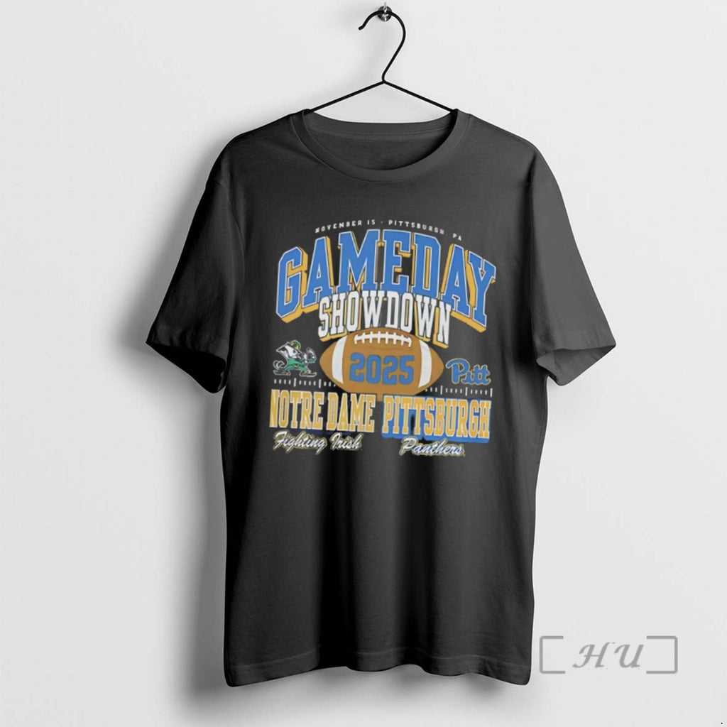 Officials Pitt Panthers Vs Notre Dame Fighting Irish 2025 Game Day Showdow T Shirt Sweater
