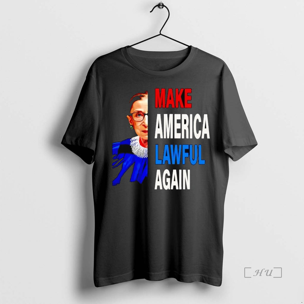 Officials Ruth Bader Ginsburg Make America Lawful Again T Shirt Sweater
