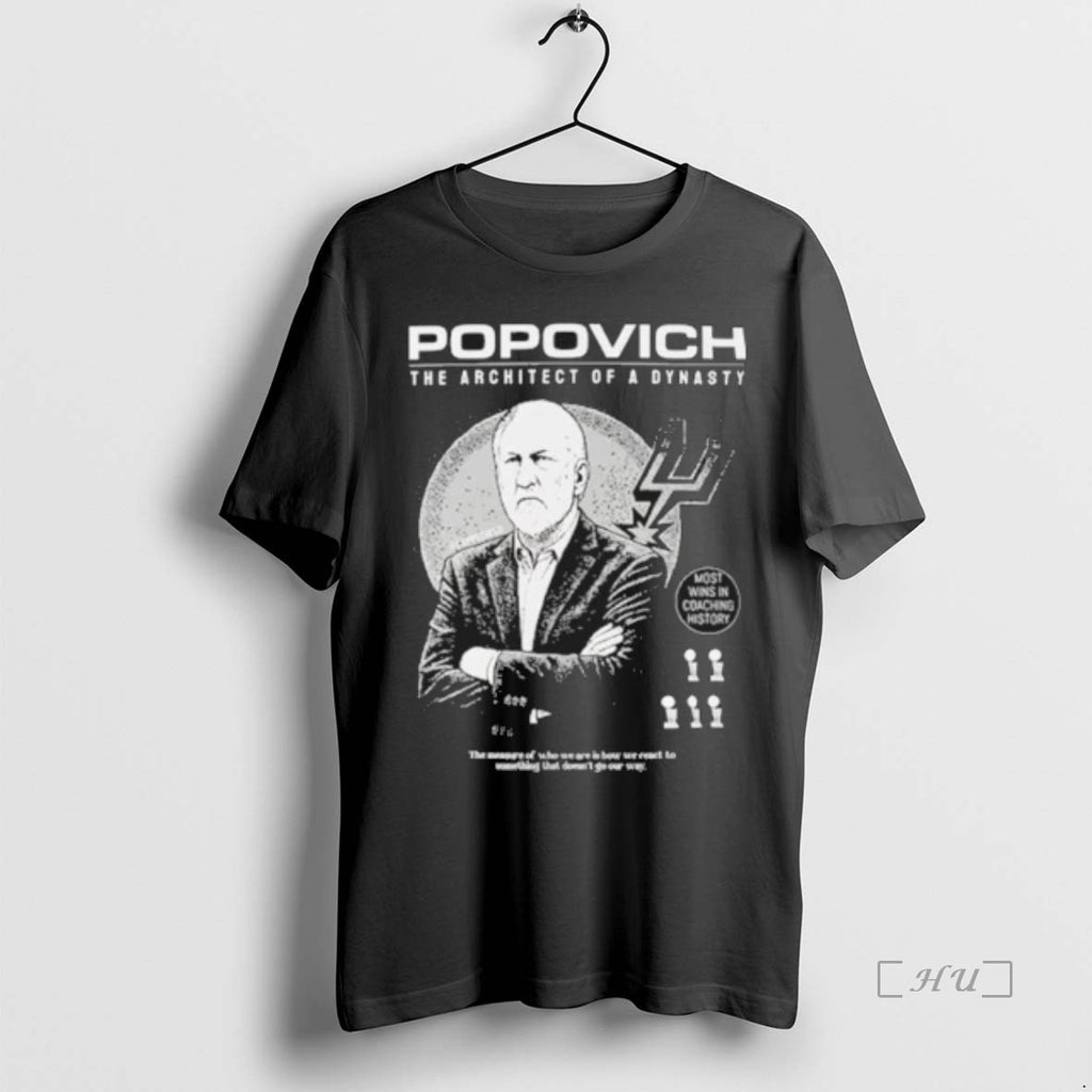 Officials San Antonio Spurs Architect Of A Dynasty Vintage T Shirt Sweater