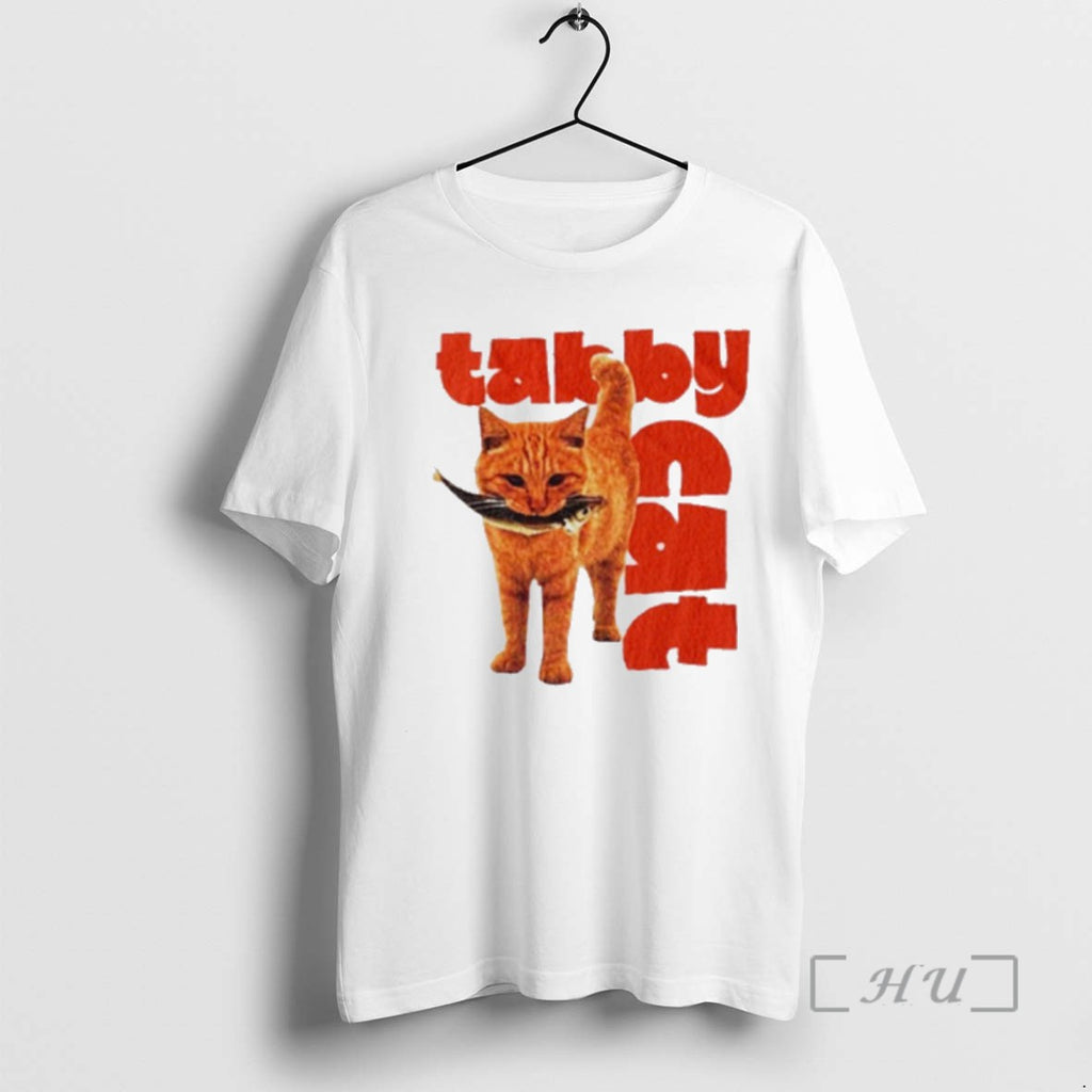 Officials Tabby Cat With Fish T Shirt Sweater