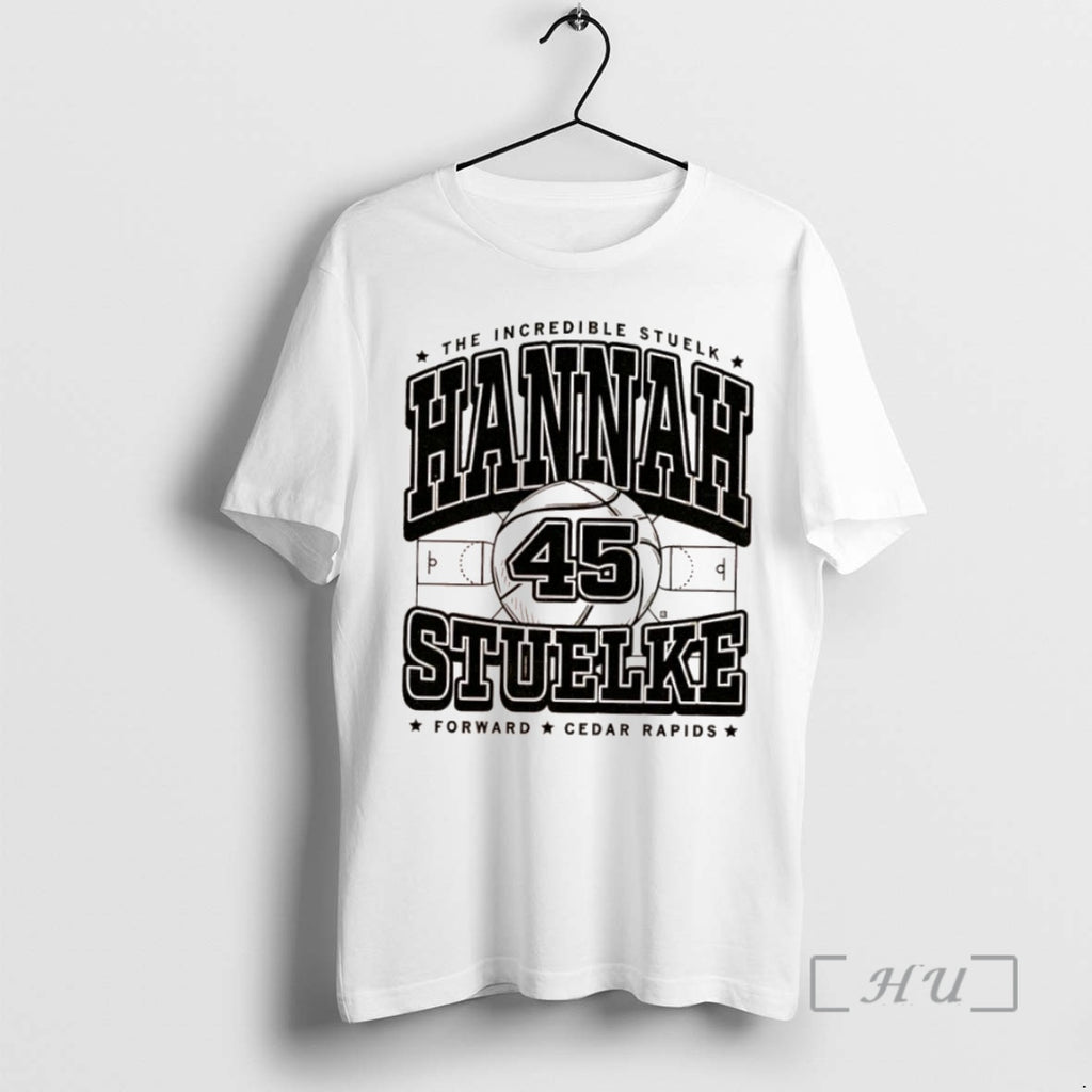 Officials The Incredible Stuelk Hannah Stuelke Forward Cedar Rapids 45 Baseball T Shirt Sweater