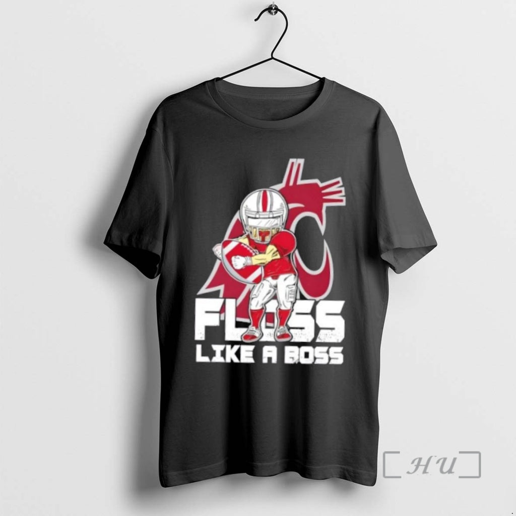 Officials Washington State Cougars Football Floss Like A Boss T Shirt Sweater