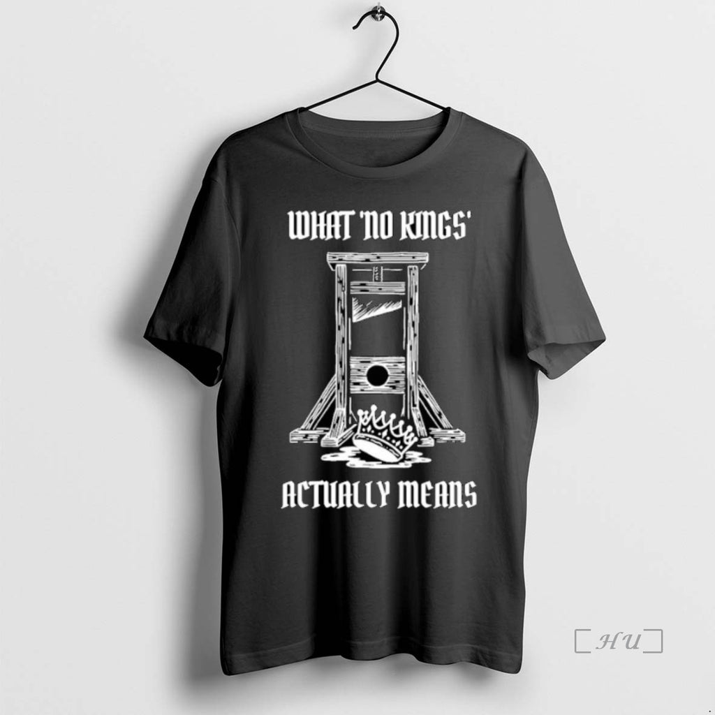 Officials What No Kings Actually Means T Shirt Sweater