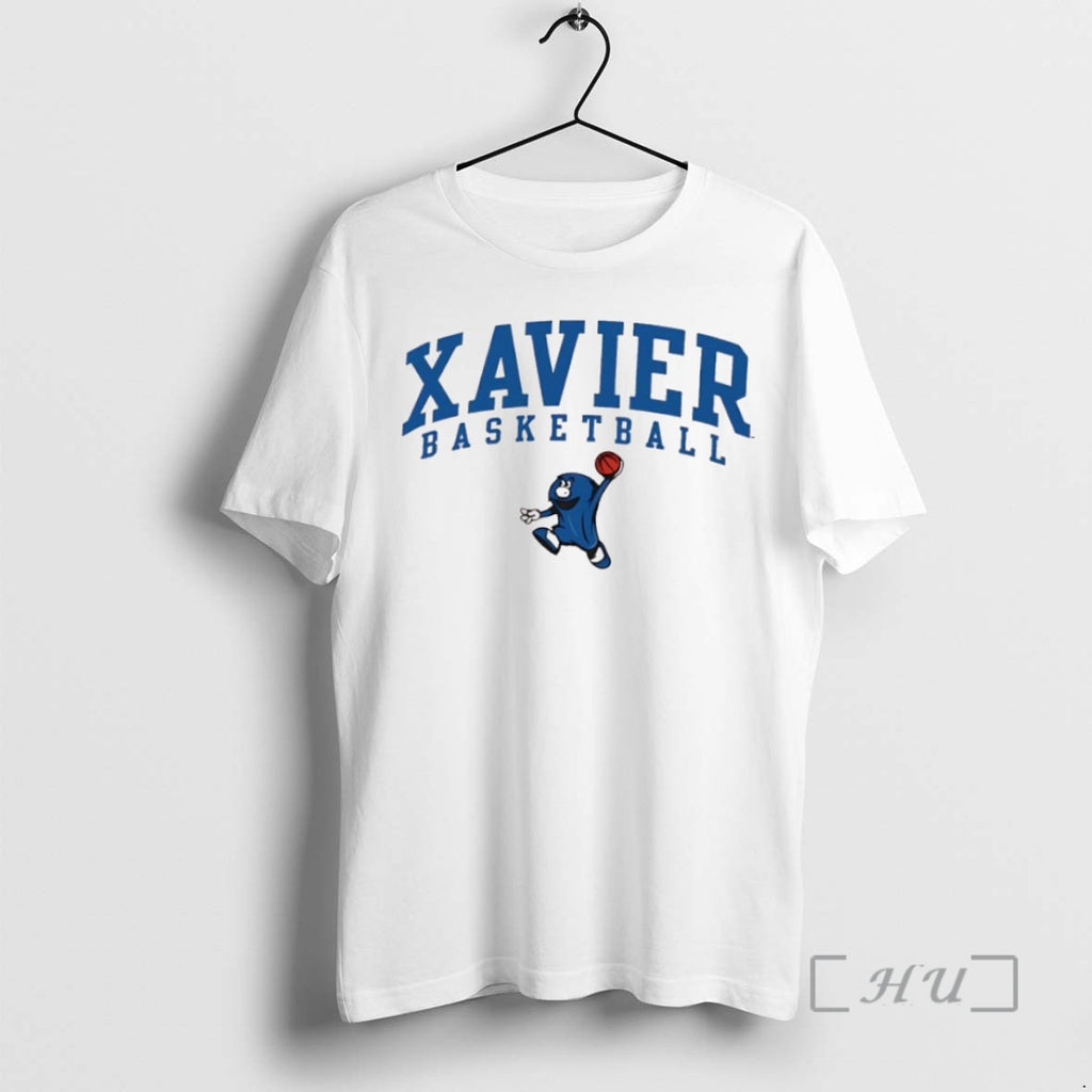 Officials Xavier Musketeers Basketball Blue Blob T Shirt Sweater