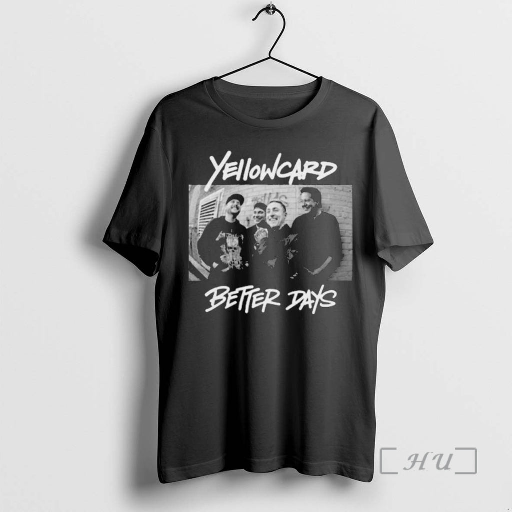 Officials Yellowcard Rock Band Better Days T Shirt Sweater
