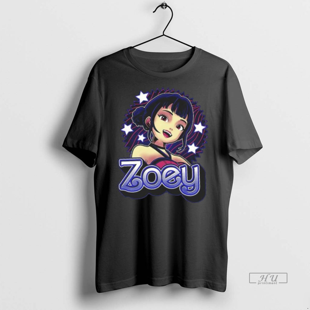 Officials Zoey Kpop Demon Hunters Classic Halloween Tee Shirt Sweater