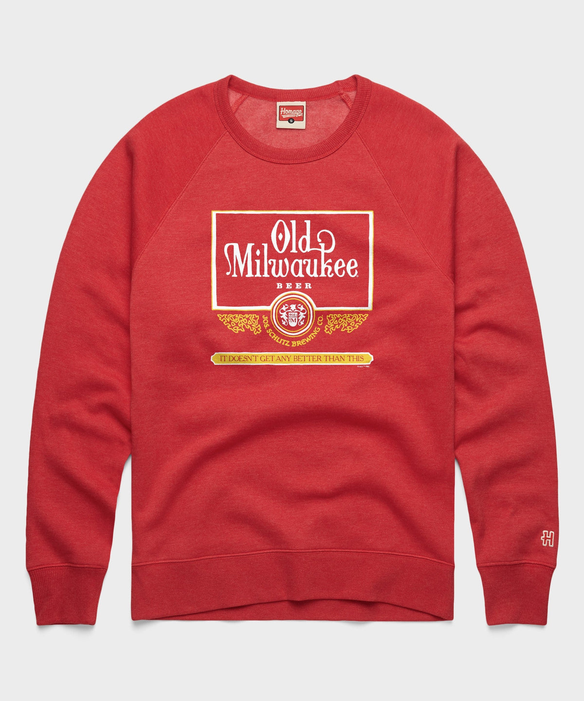 Old Milwaukee Beer Crewneck