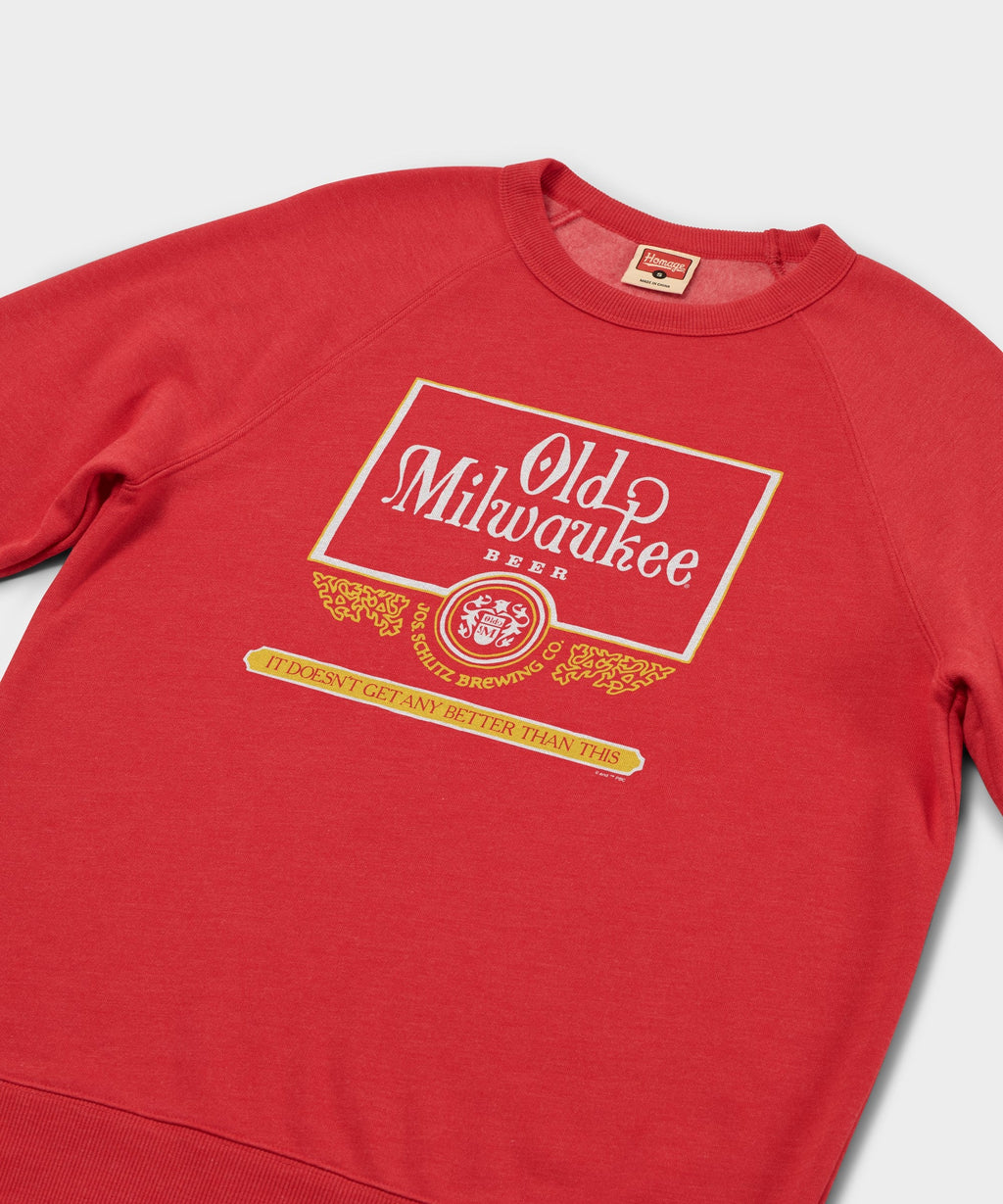 Old Milwaukee Beer Crewneck