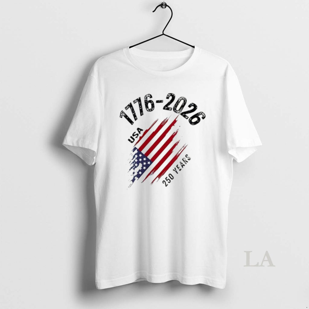 Original 1776 2026 Usa 250 Years American Flag Patriotic