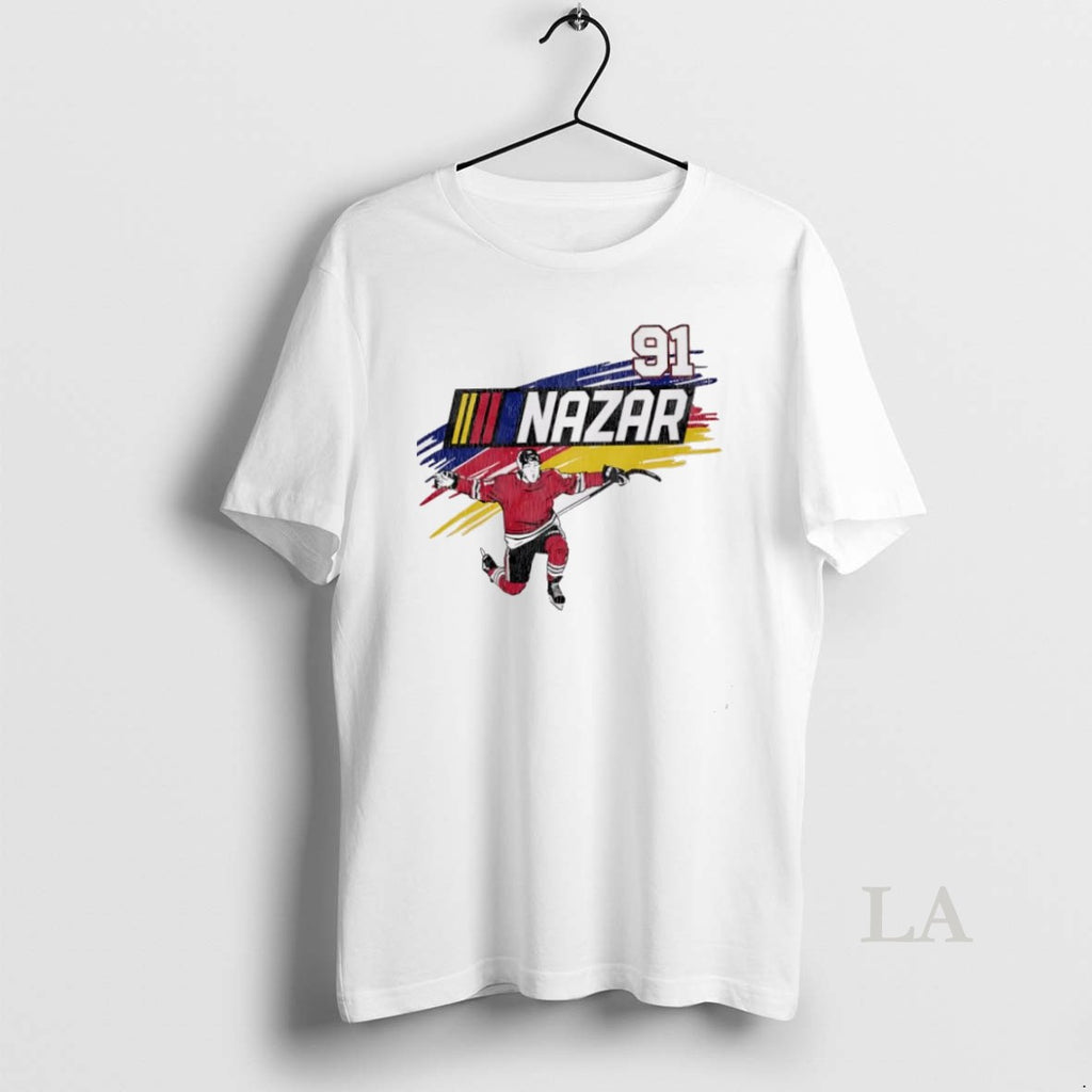 Original 91 Nazar Chicago Blackhawks Frank Nazar Vintage