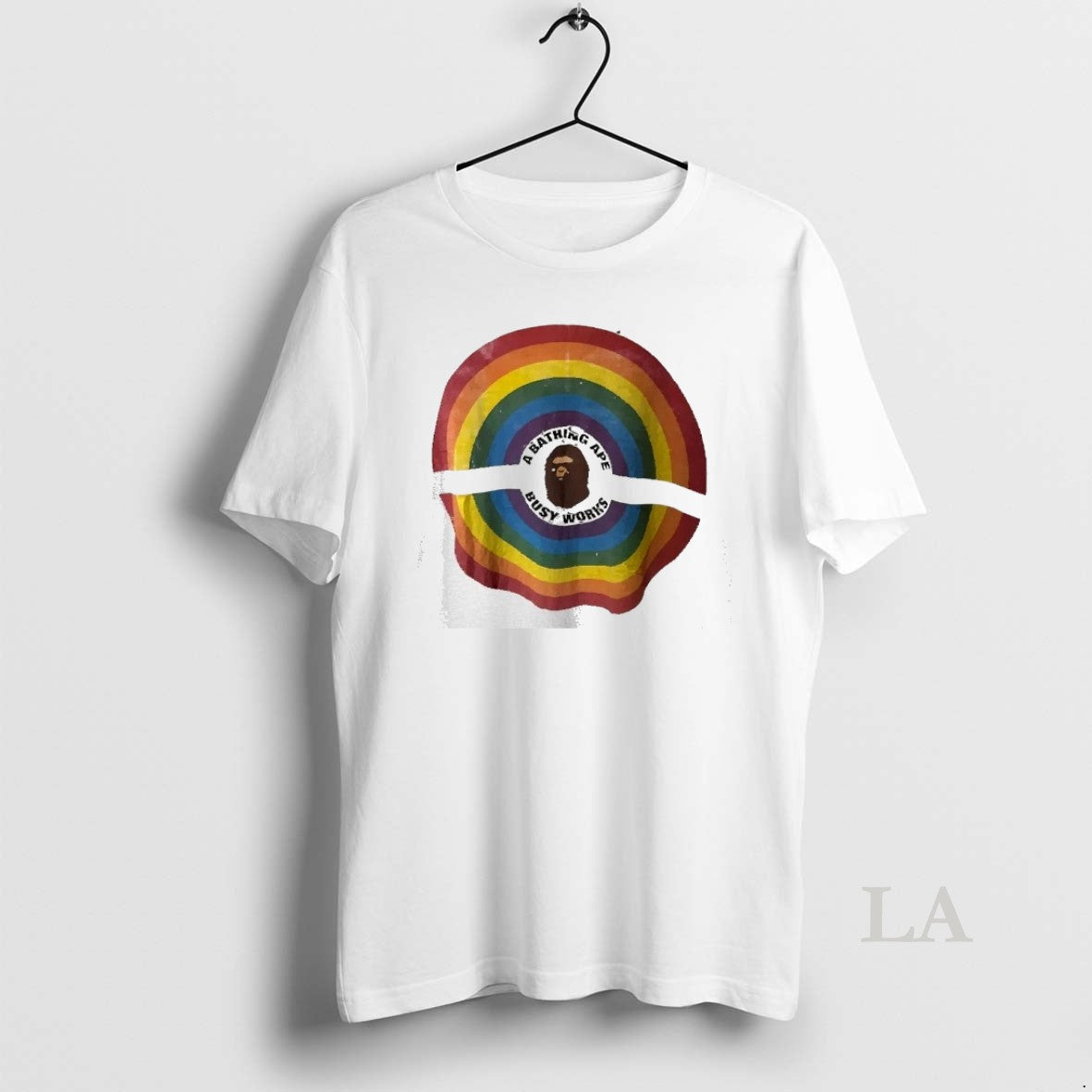 Original A Bathing Ape Busy Works Rainbow