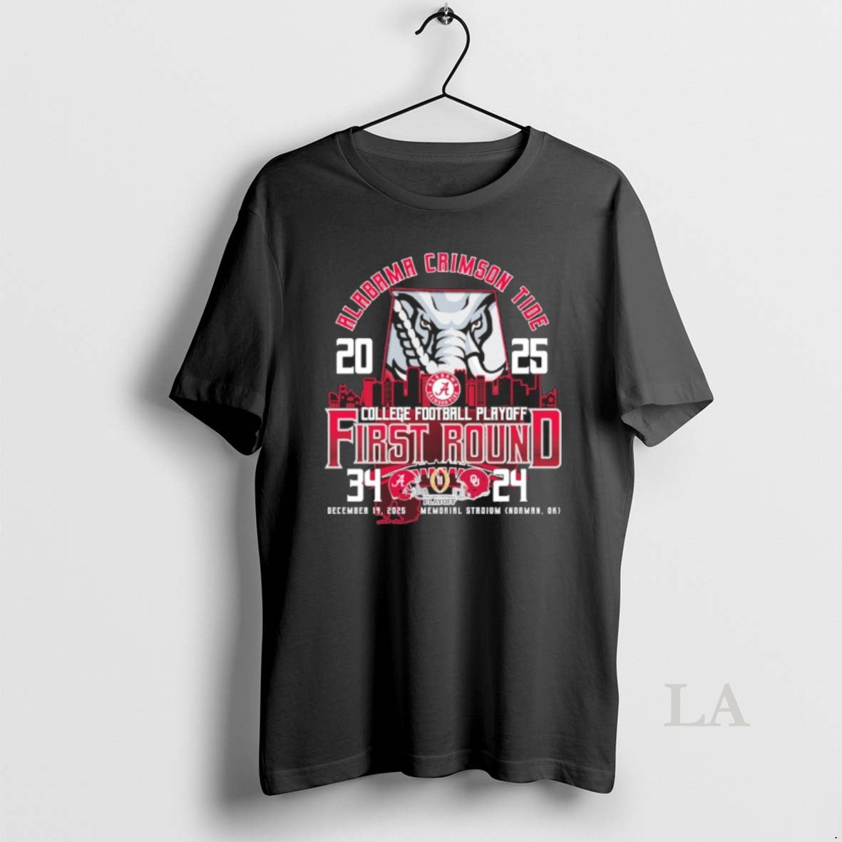 Original Alabama Crimson Tide 2025 College Football Playoff First Round