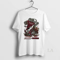 Original Alabama Crimson Tide Vs Oklahoma Sooners Ncaa Cfp 2025 Artwork Mascot Fight Retro