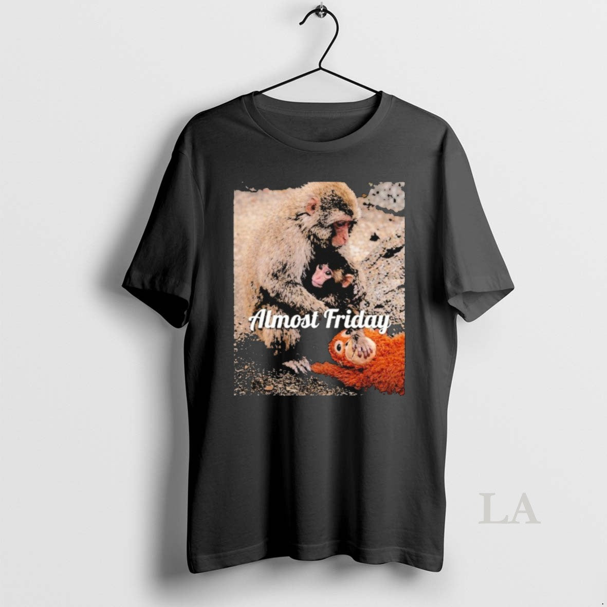 Original Almost Friday Punch The Monkey Bodyguard Shirts