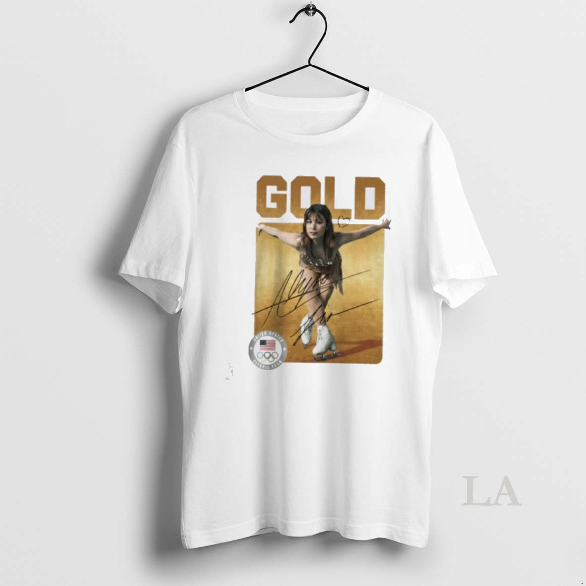 Original Alysa Liu Olympic Gold 2026 Womens Figure Skating Champion Signature